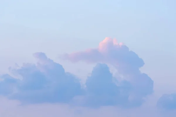 Céu Com Nuvens Brancas Verão — Fotografia de Stock