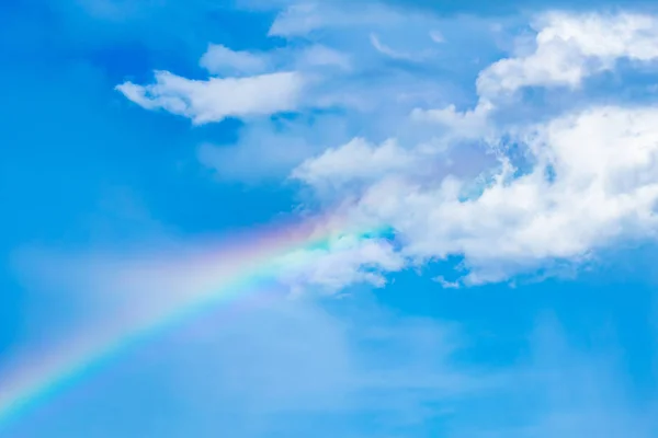 Cielo Colorato Giorno Arcobaleni — Foto Stock