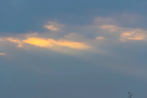 Leuchtende Farben Morgengrauen Strand Bei Sonnenaufgang Golf Von Thailand — Stockfoto