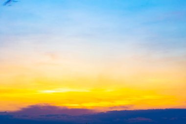 Her gün gün batımında doğadan güzel bir ışık..