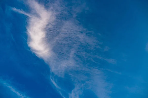 Spazio Nell Aria Con Nuvole Bianche Movimento — Foto Stock