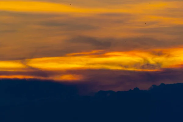 Día Que Veo Cielo Lleno Colores Milagro — Foto de Stock