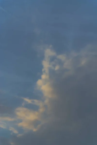 Wolken Der Luft Verändern Vielen Fällen Ihre Form — Stockfoto