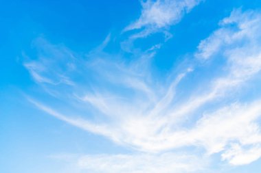 Metin için havada mavi zemin.