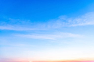 Metin için havada mavi zemin.