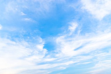 Metin için havada mavi zemin.