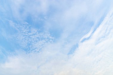 Metin için havada mavi zemin.