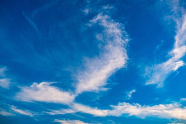 Metin için havada mavi zemin.