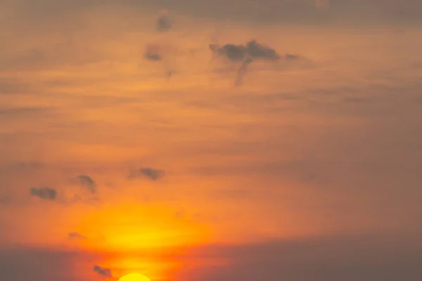 Sonnenaufgang Mit Sonnenschein Himmel Mit Wolken Und Sonne Himmel — Stockfoto