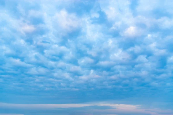 Beau Ciel Bleu Nuages Blancs Comme Des Peintures Peintres — Photo