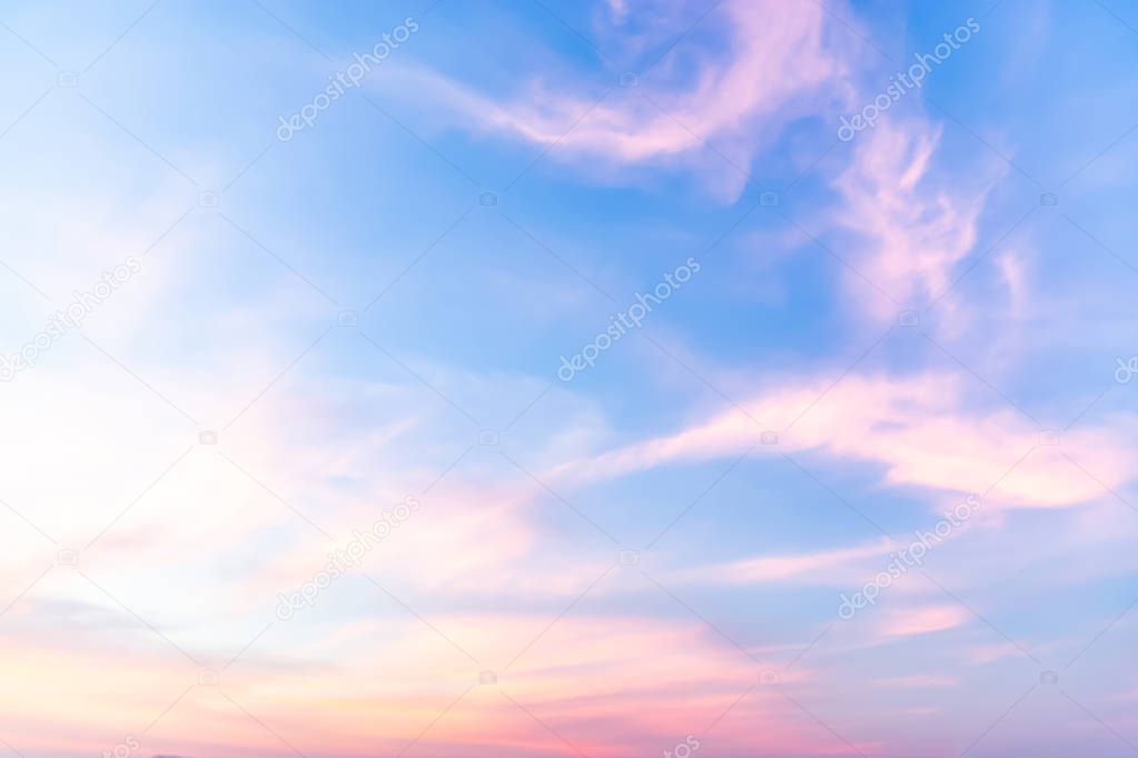  Bright colors at dawn on the beach at sunrise in the Gulf of Thailand.