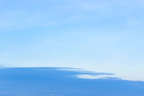 Hot weather causes clusters of white clouds.