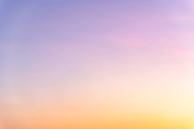 Eylül ayında renkli hava.