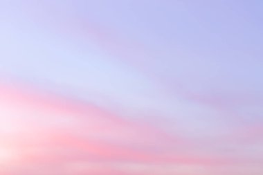 Renkli hava bulutlar.