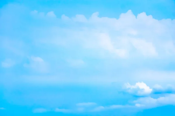 stock image Air clouds in the blue sky.