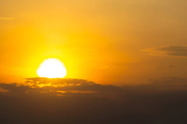 Небо Пливе Небі Сонячний День — стокове фото