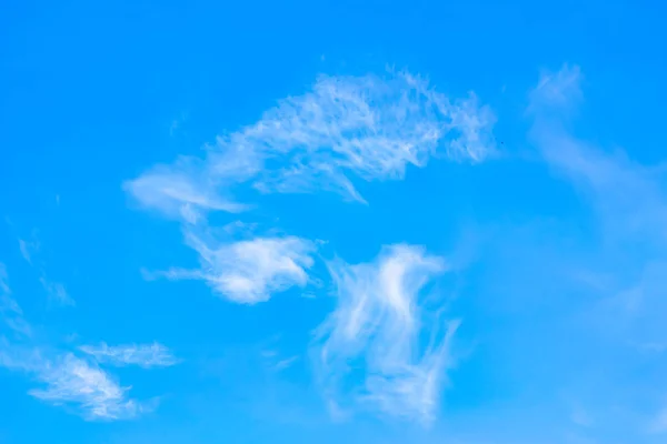 Blauwe Hemel Met Witte Wolken Lucht — Stockfoto