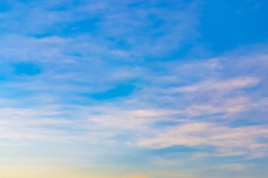  Gökyüzü mavi gökyüzü bulutlu hava.