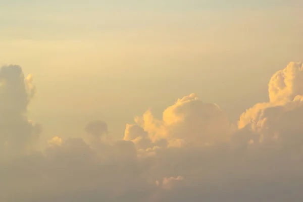 Schöner Himmel Morgens Und Abends — Stockfoto