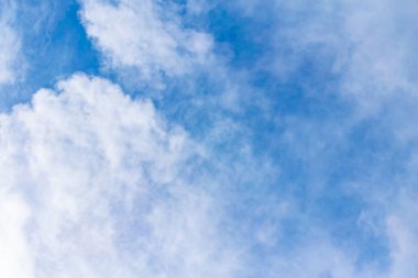 Gökyüzü arka plan yaz göğün.