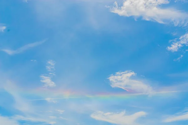 Cielo Blu Nuvoloso — Foto Stock