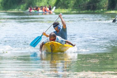 Kui Buri, Prachuap Khiri Khan, Tayland 13 Nisan 2018 Songkran t