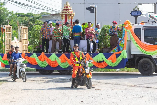 Kui Buri, Prachuap Khiri Khan, Thailand 13 April 2018 Songkran t — Stock Photo, Image