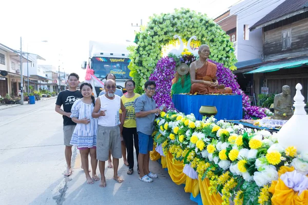 Kui Buri, Prachuap Khiri Khan, Thailand 13 April 2018 Songkran t — Stock Photo, Image