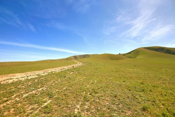 Vackra Natursköna Bishkek Med Bergskedjan Tian Shan Kirgizistan — Stockfoto