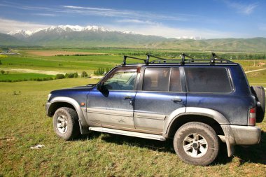 Bişkek içinde güzel doğal manzaralı rota ile Kırgızistan Tian Shan dağlarında