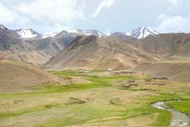Narın şehri Kırgızistan Bişkek güzel doğal manzaralı rota