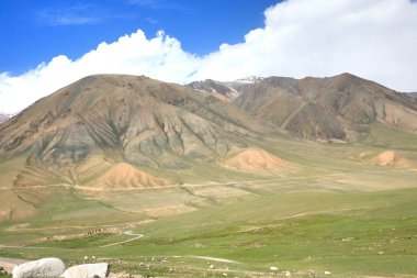 Narın şehri Kırgızistan Bişkek güzel doğal manzaralı rota