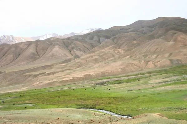 Die Landschaftlich Schöne Route Von Bischkek Nach Naryn Kyrgyzstan — Stockfoto