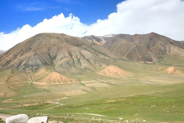Rota Belo Cênico Bishkek Para Naryn Cidade Quirguistão — Fotografia de Stock