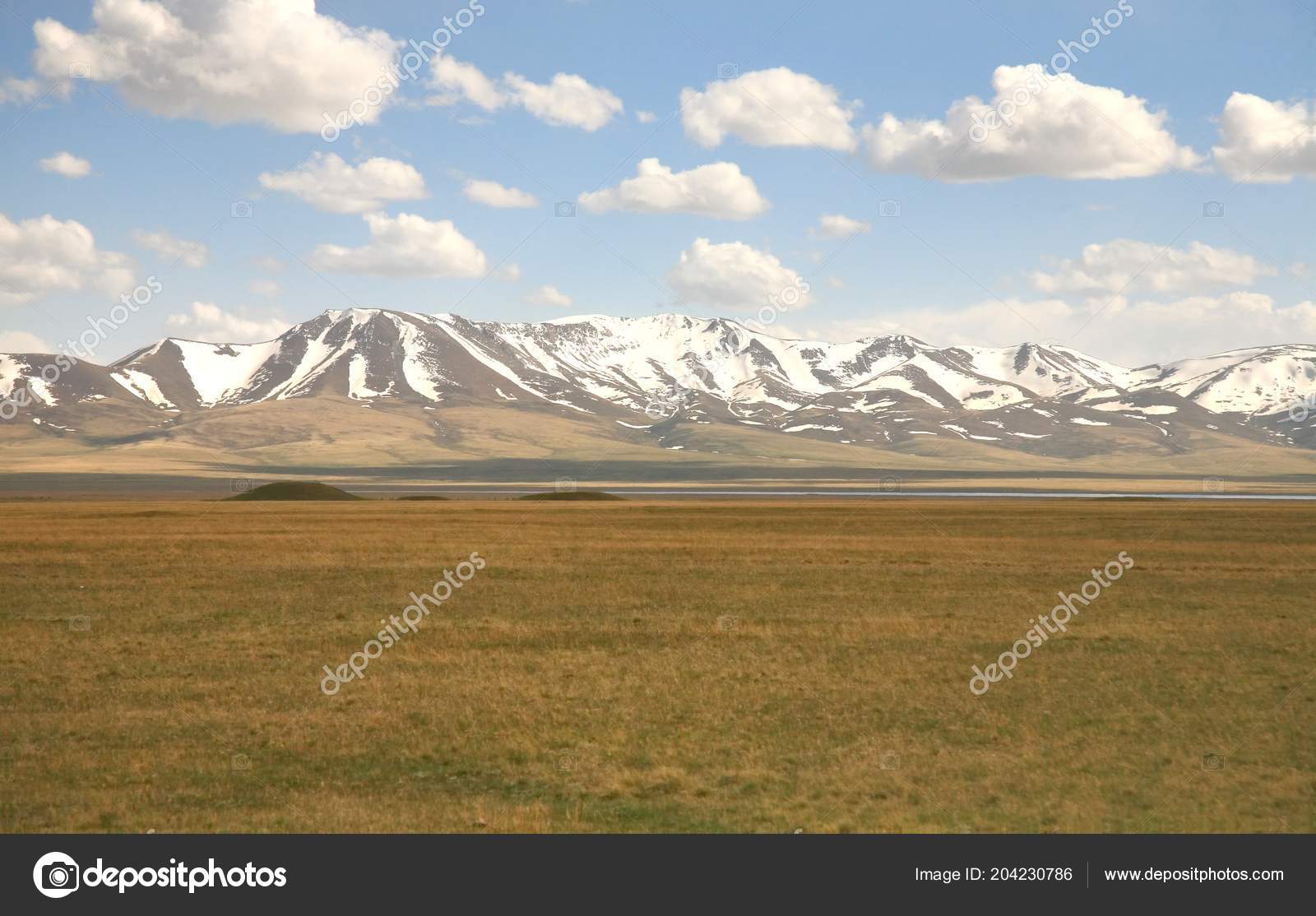 Turquoise Mountain Lake In Tien Shan Mountains Stock Photo, Picture and  Royalty Free Image. Image 23803177., image size:1600x1114