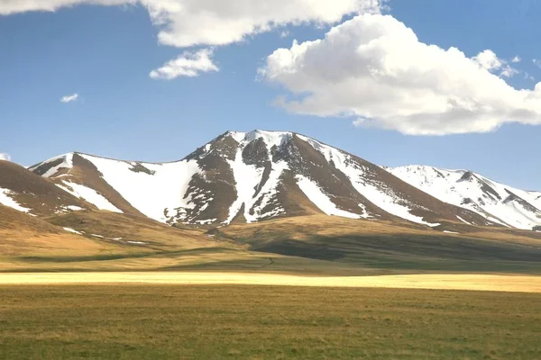 Route Van Prachtige Scenic Uit Bisjkek Naar Song Kul Lake — Stockfoto