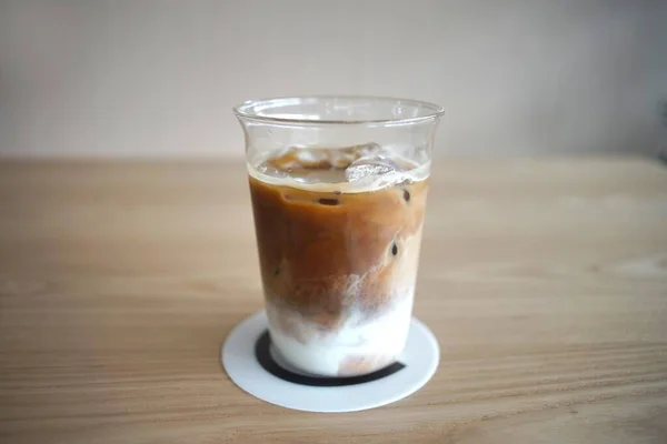 Eiskaffee Gras — Stockfoto