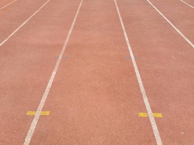 Stadyumda koşu pisti