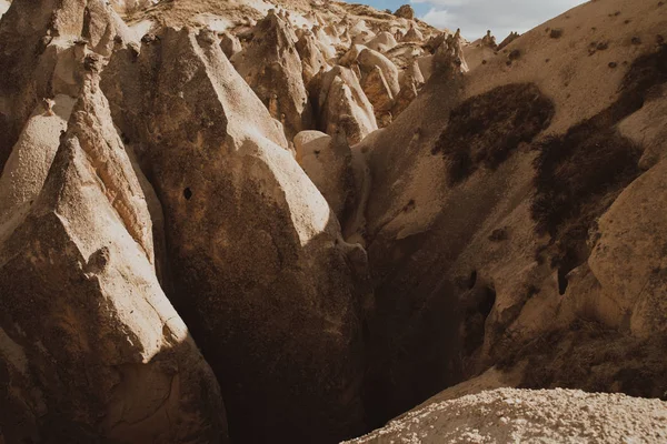 Oude Stenen Turkije Cappadocië — Stockfoto