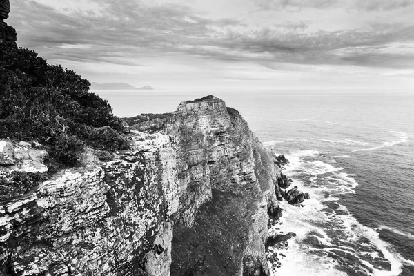 Jihoafrický Oceánu Skalnaté Pobřeží Podél Mysu Dobré Naděje Jižní Africe — Stock fotografie