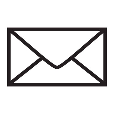 Zarf simgesi çizim vektör