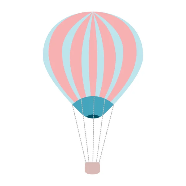 Varm luft ballong vektor — Stock vektor