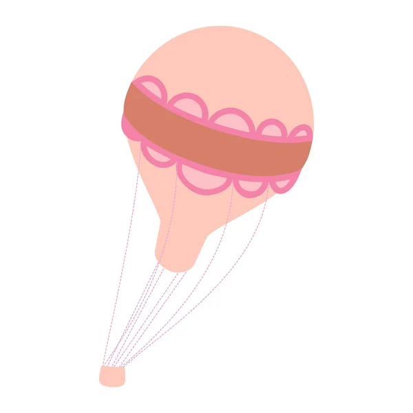 Hőlégballon vektor — Stock Vector