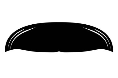 Abajur Bıyık Simge Vektör