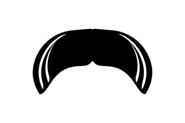 Mors Bıyık Simge Vektör