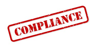 Uygunluk kauçuk pul vektör