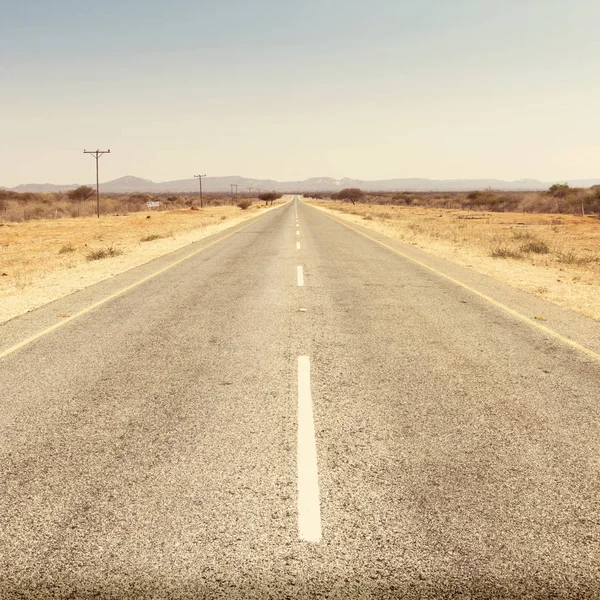 África carretera — Foto de Stock