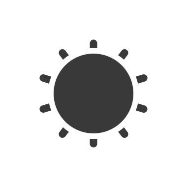 Ekran Parlaklığını Azalt Simge Vektörü