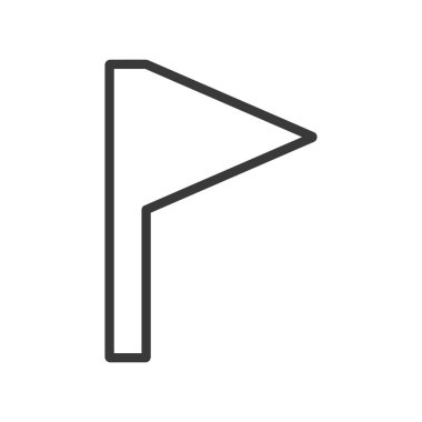 Bayrak simge vektör