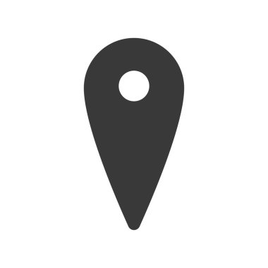 Konum İşaretleyici Simgesi Vektörü